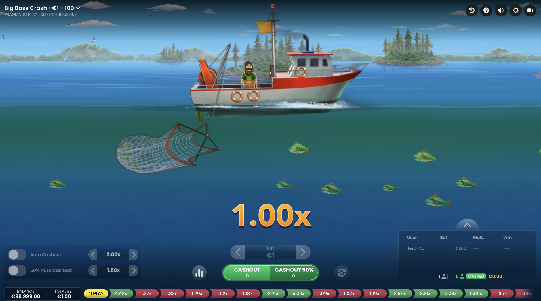 Big Bass Crash (Pragmatic Play) Image 1